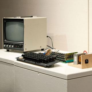Apple-1, le premier ordinateur Apple créé par Steve Jobs et Steve Wozniak en 1976. [Andrew Burton]