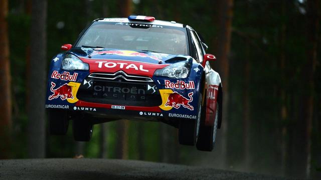 Avec son succès finlandais, Sébastien Loeb s'envole encore un peu plus vers un nouveau titre mondial. [REPORTER IMAGES]