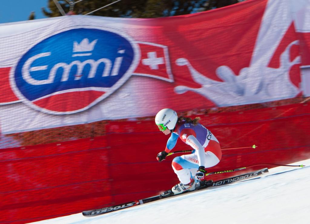 Avec sa 7e place, Fabienne Suter est la seule Suissesse dans le top-10. [KEYSTONE - Johann Groder]