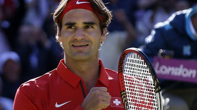 Roger Federer apportera peut-être à la Suisse sa deuxième médaille des Jeux de Londres ce dimanche. [Elise Amendola]