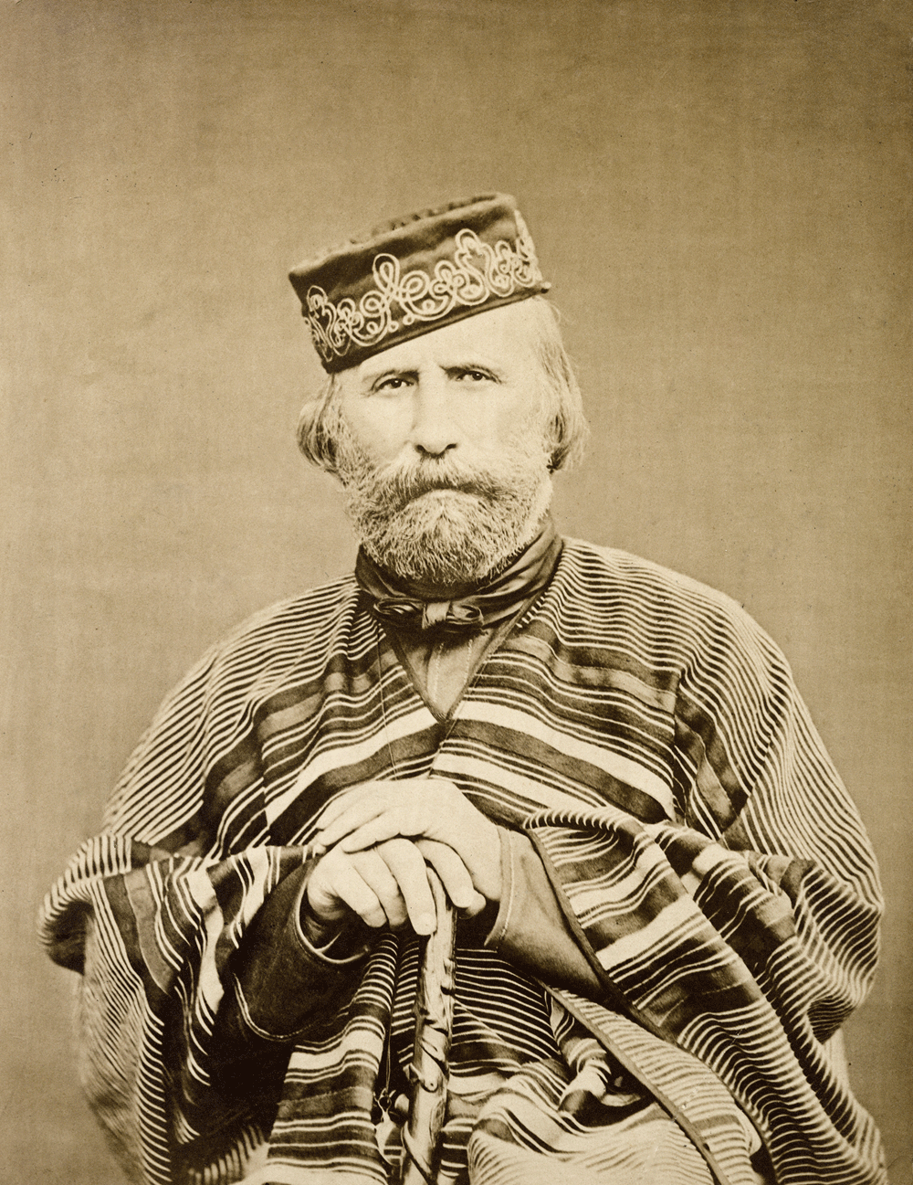 Giuseppe Garibaldi, 1865. [Leemage/AFP]