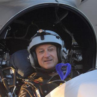 André Borschberg, pilote de Planet Solar, ancien pilote de chasse, homme d'affaires et aventurier. [KEYSTONE - Stringer]