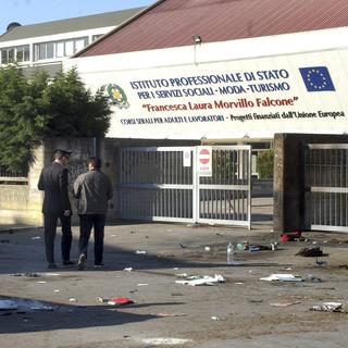 L'explosion s'est déroulée dans un lycée de Brindisi, dans le sud de l'Italie. [Max Frigione]