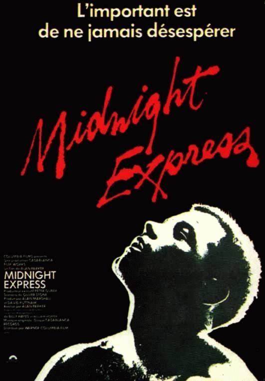 L'affiche du film "Midnight Express" d'Alan Parker.