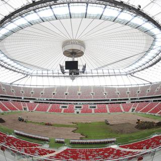 La Russie disputera deux de ses trois matches de groupe dans la nouvelle enceinte de Varsovie.