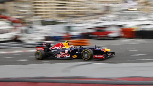 Mark Webber enlève sa 8e victoire en Championnat du monde, la 2e à Monaco après celle acquise en 2010. [Keystone - Luca Bruno]