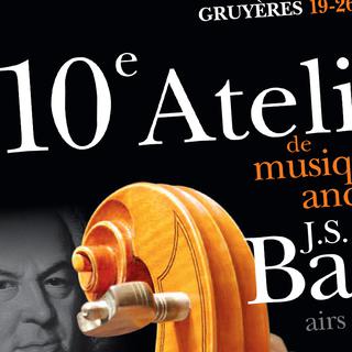 Affiche du Festival de l'Atelier de musique ancienne à Gruyère. [anselmus.ch]