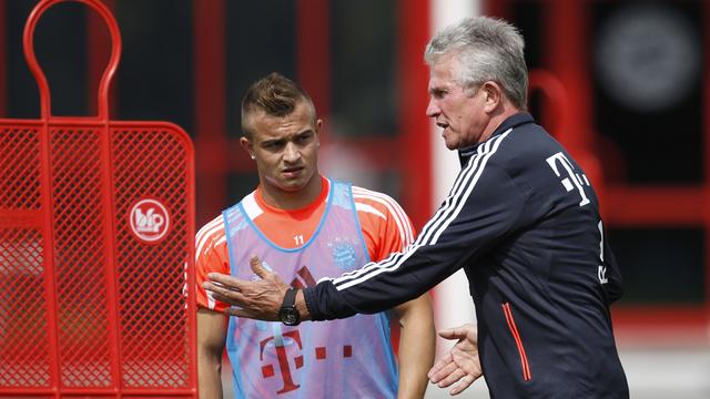 Shaqiri a déjà droit aux louanges de son entraîneur Jupp Heynckes. [Matthias Schrader]