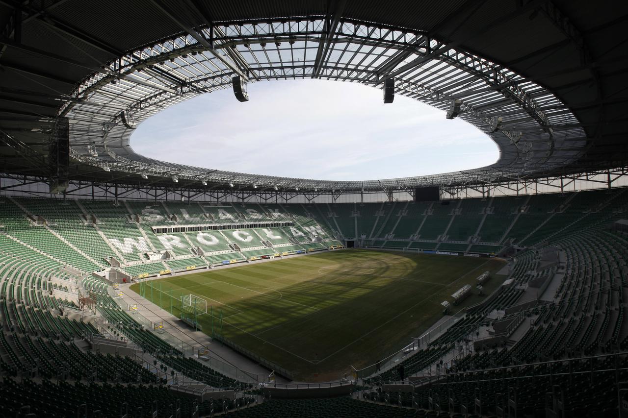 La République tchèque jouera ses trois matches de groupe dans ce stade à Wroclaw, en Pologne. [REUTERS - � Kacper Pempel / Reuters]