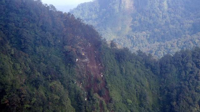 Les débris ont été retrouvés sur l'un des flancs du volcan Salak. [Epa/Ho/Tniau]