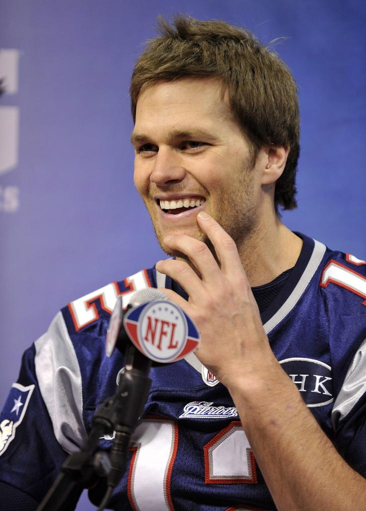 Brady à l'occasion de remporter un 4e Superbowl et d'égaler ainsi Joe Montana et Terry Bradshaw. [KEYSTONE - Tannen Maury]