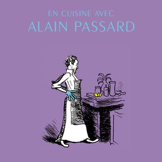 La couverture de l'album "En cuisine avec Alain Passard". [Gallimard - Christophe Blain]