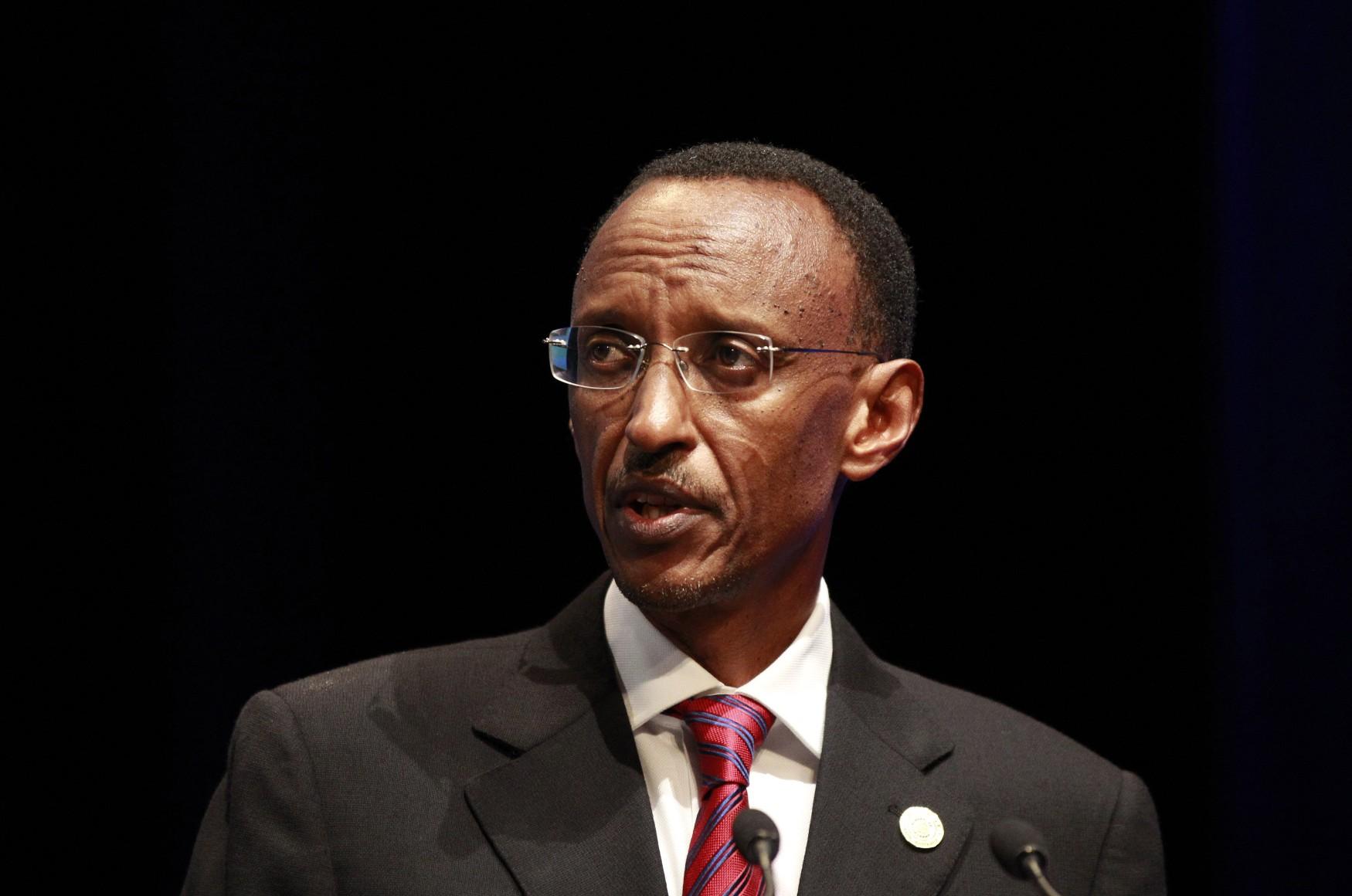 Le président rwandais Paul Kagame [Daniel Munoz]