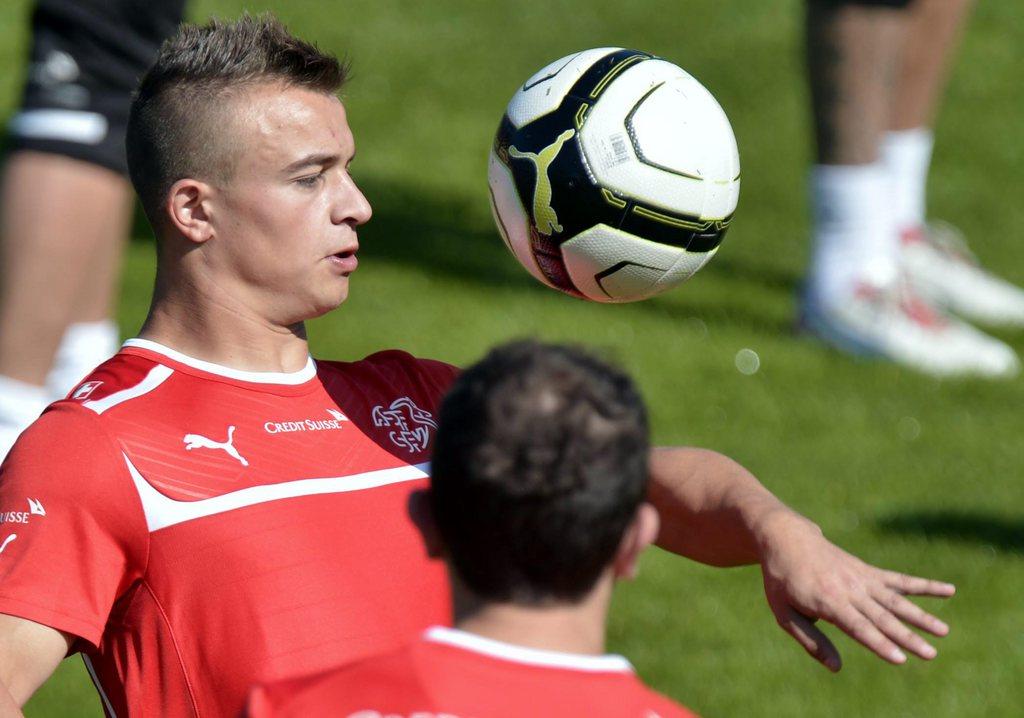 Né au Kosovo, Shaqiri est arrivé en Suisse lorsqu'il était enfant. [WALTER BIERI]