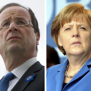 Hollande Merkel [Lionel Bonaventure / Patrik Stollarz]
