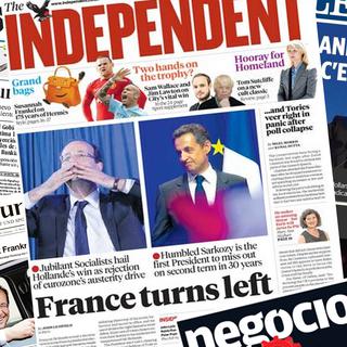 Les journaux européens ont fait leur une sur l'élection française.