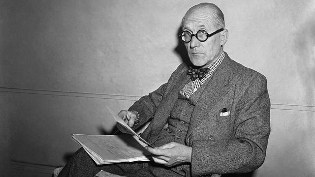 L'architecte suisse Le Corbusier en 1949. [AP Photo /Keystone]