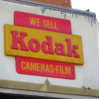Une enseigne du groupe Kodak en Californie, aux Etats-Unis, le 12 janvier 2012. [Fred Prouser]