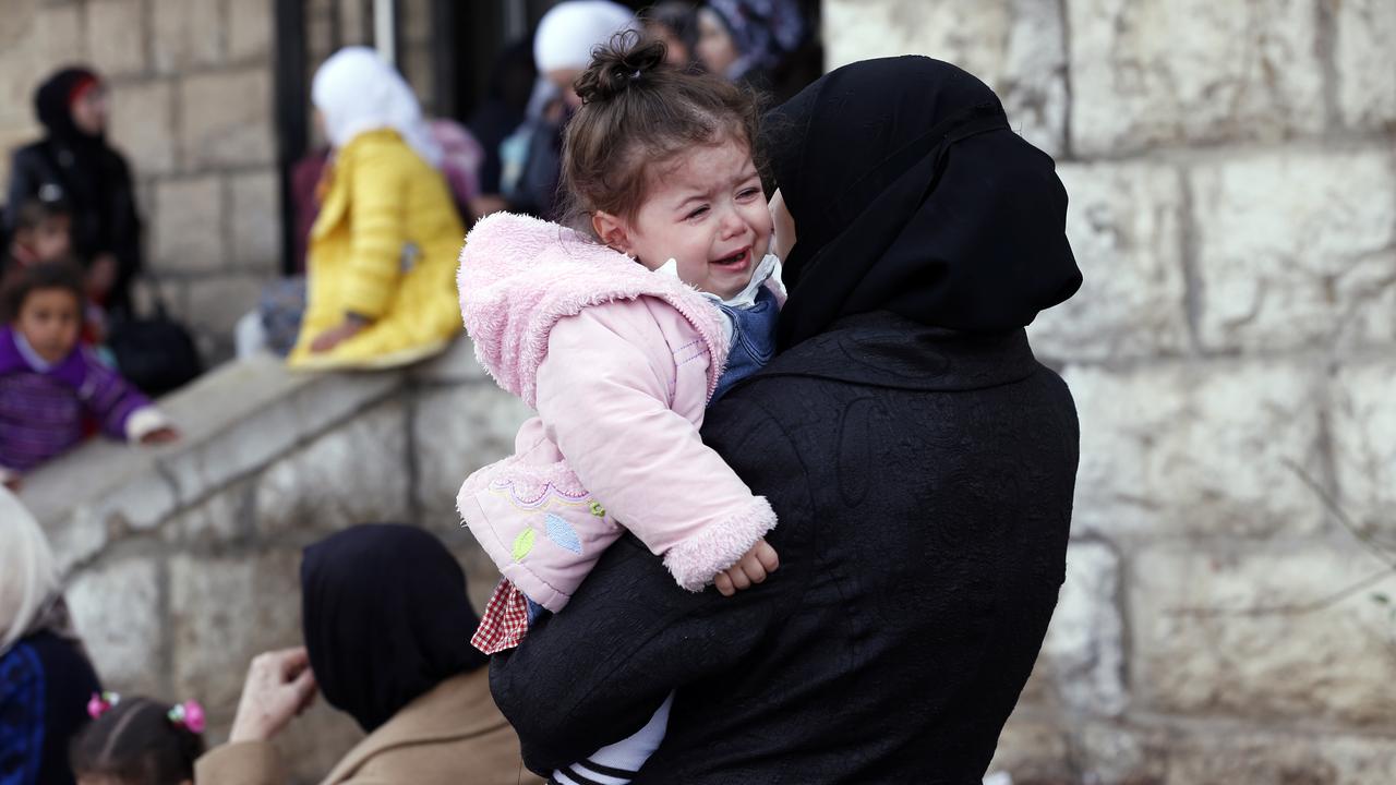 Des réfugiés palestiniens avaient dû fuir la Syrie après le bombardement de leur camp. [Jamal Saidi]