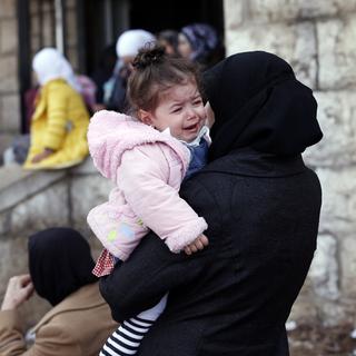 Des réfugiés palestiniens avaient dû fuir la Syrie après le bombardement de leur camp. [Jamal Saidi]
