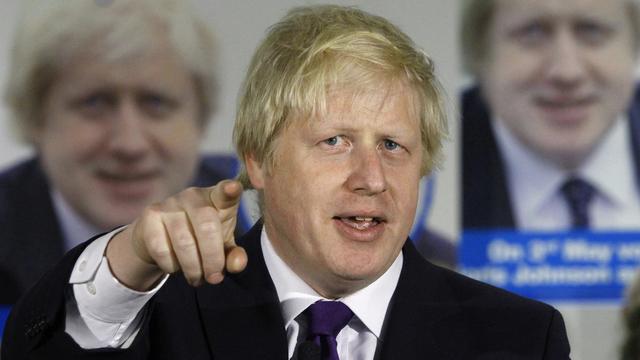 Boris Johnson, maire de Londres sortant et candidat à sa réélection. [Luke MacGregor]
