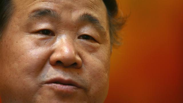 Mo yan est le 2e écrivain de langue chinoise couronné par le Nobel de littérature. [CHINA OUT/AFP]