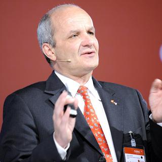 Martin Naville, CEO de la chambre de commerce Suisse-Etats-Unis. [Marcel Bieri]