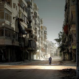 La ville d'Alep, le 3 septembre dernier. [Eid - Joseph]