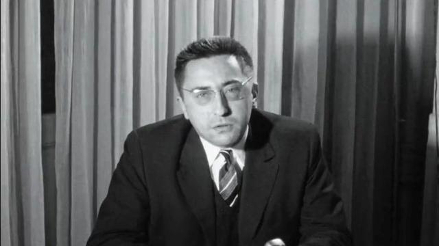 Charles-Henri Favrod en 1961. [RTS]