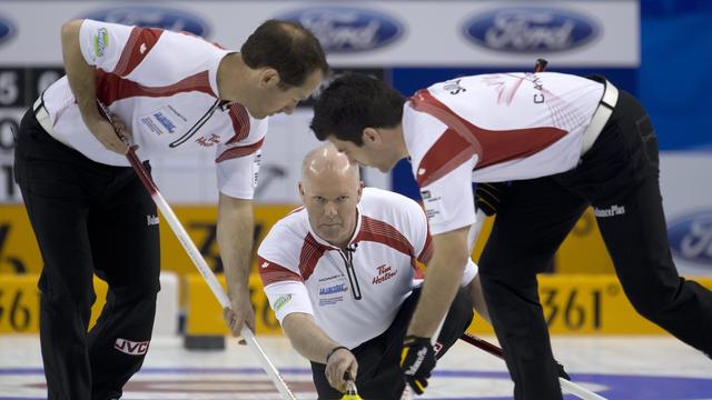 Glenn Howard n'a pas tremblé au moment fatidique. [Georgios Kefalas]