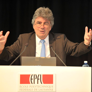 Patrick Aebischer, président de l’EPFL. [Christian Brun]