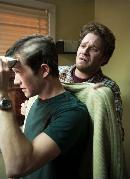 Joseph Gordon-Levitt (gauche) et Seth Rogen campent deux amis dans "50/50".