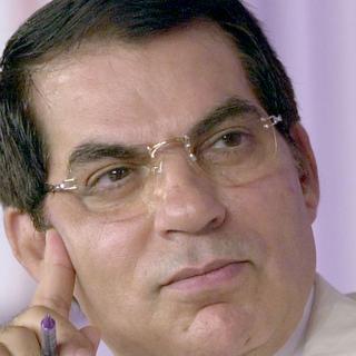 L'ancien président tunisien Ben Ali photographié en 2003. [AFP - Fethi Belaid]