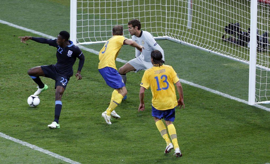 Danny Welbeck a donné la victoire aux Anglais d'une superbe talonnade. [Darko Vojinovic]