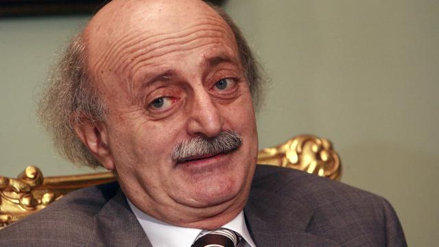 Le leader druze libanais Walid Joumblatt. [Khaled Desouki]