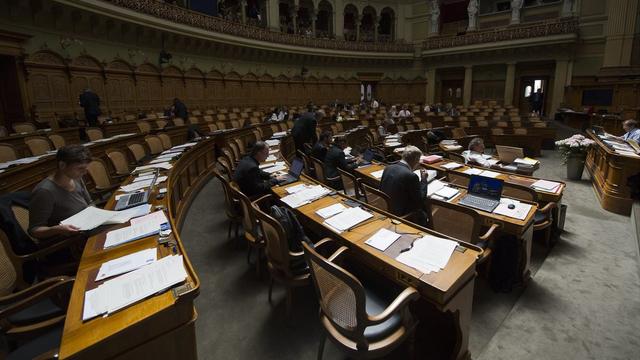 Le Conseil national ne veut pas d'un Conseil fédéral à neuf membres. [Peter Schneider]