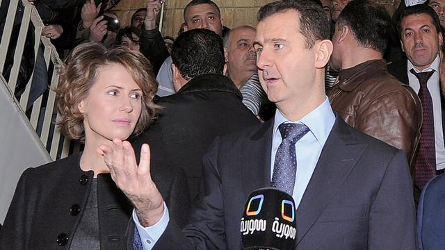 Les emails piratés du couple Assad révèlent un train de vie outrancier. [AFP/ Sana]