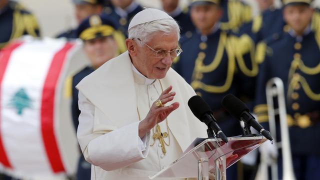 Le Pape Benoît XVI est arrivé au Liban vendredi.