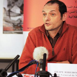 Filipe Ribeiro, directeur général de MSF France. [Martin Bureau]