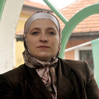 Amra Babic a été élue à la mairie de Visoko. [Elvis Barukcic]