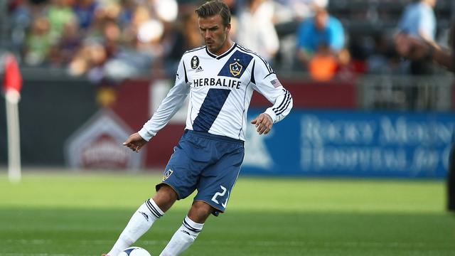 David Beckham avec le maillot des Los Angeles Galaxy, une image bientôt révolue. [Russell Lansford/EQ Images]