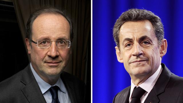 François Hollande, Nicolas Sarkozy.