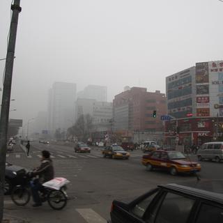La municipalité de Pékin  va publier  les concentrations de particules fines dans l'air. [Alain Arnaud]