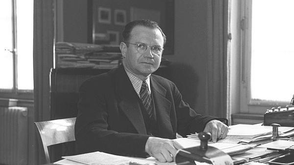 Alfred W. Glogg en 1936 [Source photo: SRG SSR]