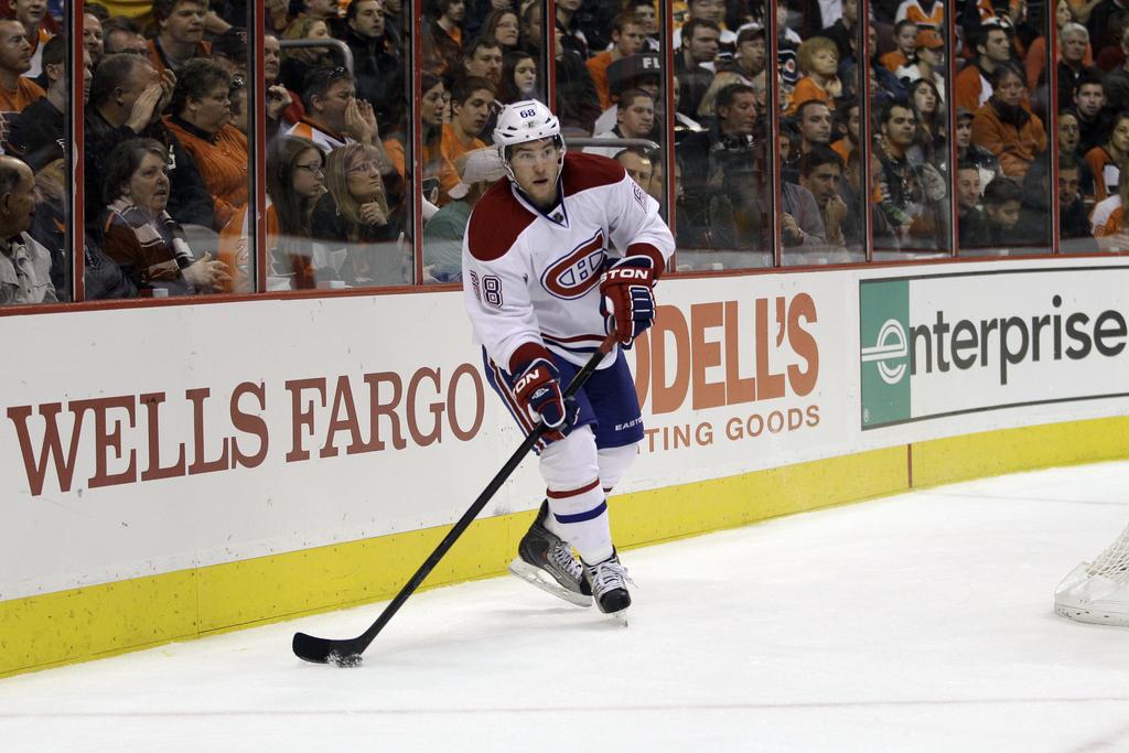 Yannick Weber a déjà revêtu à 115 reprises le maillot du Canadien de Montréal.