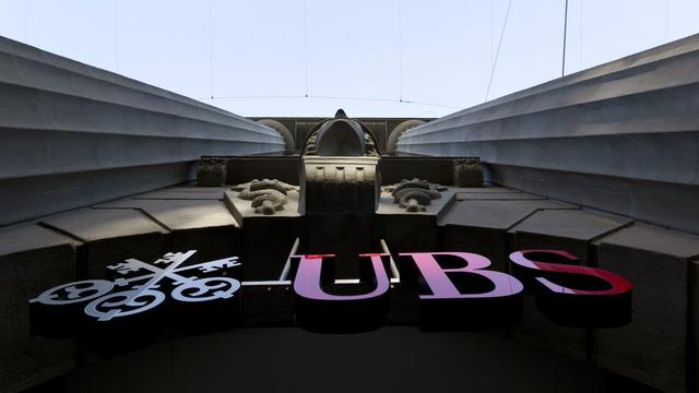 Le logo de l'UBS à Zurich. [Alessandro Della Bella]
