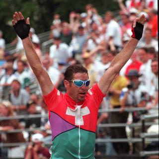 Atlanta 1996, Pascal Richard, médaillé d'or en course sur route. [Lionel Cironneau]
