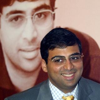 Le champion d'échecs indien Vishy Anand. [Keystone.]