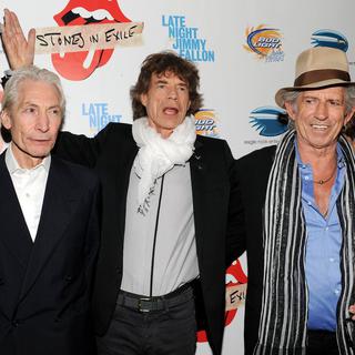 En 2010, un nouveau documentaire fait la part belle au groupe: "Stones In Exile". Charlie Watts, Mick Jagger and Keith Richards font le déplacement pour une projection spéciale. Manque à l'appel Ron Wood. Ce dernier a toutefois glissé récemment que le groupe allait probablement sortir un nouvel album à l'horizon 2013.