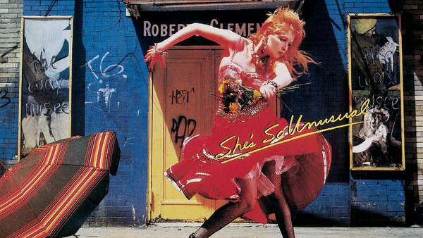 La pochette de l'album "She's So Unusual" de Cyndi Lauper, sorti en 1983. [Portrait Records]